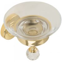 Товар: Мыльница Migliore Amerida Золото с кристаллом Swarovski арт-16593 - фото 2 Мыльница Migliore Amerida Золото с кристаллом Swarovski арт-16593 — фото 2, Мыльницы