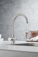 Смеситель для кухни Paulmark Essen Никель арт-Es213211-NI — фото 4, Смесители для кухни