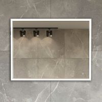 Зеркало Vincea 90 с подсветкой с сенсорным выключателем и диммером арт-VLM-3VN900 — фото 1, Зеркала в ванную комнату