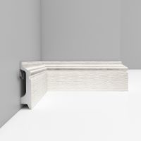 Товар: Плинтус Decomaster 2400x78x21 мм арт-D122-16 - фото 2 Плинтус Decomaster 2400x78x21 мм арт-D122-16 — фото 2, Плинтуса напольные