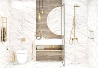 Керамическая плитка AltaCera Detroit Calacatta Gold настенная 24,9х50 см арт-WT9DET11 — фото 2, Керамическая плитка