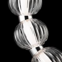 Подвесной светильник Maytoni Modern Amulet Прозрачный Хром арт-MOD555PL-L23CH4K — фото 9, Подвесные светильники