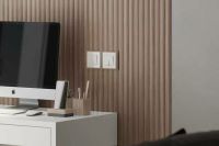 Модульная панель Acupan Wolken Орех светлый 2760х122х12 мм арт-AP122504.92 — фото 3, Панели