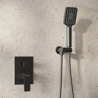 Товар: Душевая система Grossman Classic Графит брашированный арт-501.K35.04.420 - фото 6 Душевая система Grossman Classic Графит брашированный арт-501.K35.04.420 — фото 6, Встраиваемые душевые комплекты