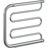 Водяной полотенцесушитель Ника Econ с полкой Хром арт-ПМ 50/70 — фото 1, Водяные полотенцесушители