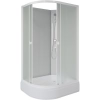 Душевая кабина Niagara Promo 90x80 R без гидромассажа арт-P90/80/26R/MT/BK — фото 2, Душевые кабины