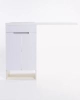 Тумба с раковиной Orange Optima 110 Белый глянец арт-OPD-110TUW+RAL — фото 7, Тумбы с раковиной