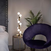 Настольная лампа Maytoni Modern Tessara Белая Золото арт-MOD081TL-L14G3K — фото 7, Настольные лампы