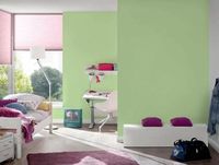 Обои детские AS Creation Little Stars Винил на флизелине (0,53*10,05) Зеленый, Однотонные арт-35834-1 — фото 2, Обои для стен