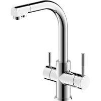 Смеситель для кухни Bravat Palace Хром арт-F729261CP-RUS — фото 1, Смесители для кухни