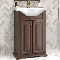 Тумба под раковину Opadiris Риспекто 55 Орех антикварный арт-00-00007073 — фото 1, Тумбы под раковину