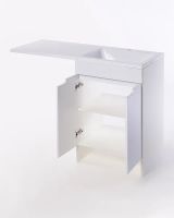 Товар: Тумба с раковиной Orange Optima 120 Белый глянец арт-OPD-120TUW+RAR - фото 7 Тумба с раковиной Orange Optima 120 Белый глянец арт-OPD-120TUW+RAR — фото 7, Тумбы с раковиной