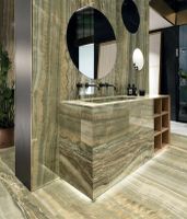 Товар: Керамогранит Ariostea Ultra Onici Green Onyx Vein Cut Lucidato Shiny 6mm 75х150 см арт-UO6L157558 - фото 7 Керамогранит Ariostea Ultra Onici Green Onyx Vein Cut Lucidato Shiny 6mm 75х150 см арт-UO6L157558 — фото 7, Керамогранит