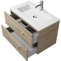 Тумба под раковину Creto Ares 80 подвесная Davos арт-10-1113D — фото 3, Тумбы под раковину