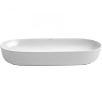 Раковина-чаша Abber Bequem 80 Белая арт-AC2110 — фото 4, Раковины накладные