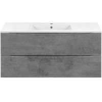 Товар: Тумба под раковину Vincea Mia 120 подвесная Beton арт-VMC-2MC120BT - фото 3 Тумба под раковину Vincea Mia 120 подвесная Beton арт-VMC-2MC120BT — фото 3, Тумбы под раковину
