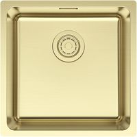 Кухонная мойка Paulmark Yuni 44 Uni Светлое золото арт-YU44-LG — фото 1, Кухонные мойки