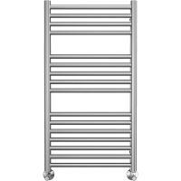 Водяной полотенцесушитель Terminus Альба П16 500х1000 Хром, нижнее подключение, G 1/2" ВР, с комплектом вентилей арт-4670078530455 — фото 2, Водяные полотенцесушители