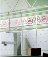 Керамический декор Adex Modernista﻿ Decorado Mimosa PB Rosa C/C B 15х15 см арт-ADMO6013 — фото 2, Керамическая плитка