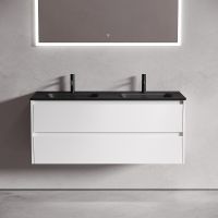 Тумба под раковину Sancos Libra 120 подвесная Белый глянец арт-LB120-2W — фото 9, Тумбы под раковину