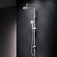 Душевая система AM.PM Gem Белая матовая арт-F0790033 — фото 8, Душевые стойки