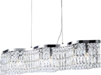 Подвесной светильник Maytoni Modern Dune Прозрачный Хром арт-DIA005PL-06CH — фото 2, Подвесные светильники