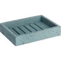 Мыльница Fixsen Gusto Хром Бирюзовый арт-FX-300-4 — фото 1, Мыльницы