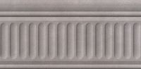 Керамический бордюр Kerama Marazzi Александрия серый структурированный 20х9,9 см арт-19033\3F — фото 1, Керамическая плитка