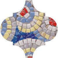 Керамический декор Kerama Marazzi Арабески Майолика Гауди OP\A172\65000 6,5х6,5 см арт-OP\A172\65000 — фото 1, Керамическая плитка