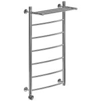 Электрический полотенцесушитель Ника Arc ЛД ВП 100/60 с полкой Хром арт-ЛД ВП 100/60 лев — фото 1, Электрические полотенцесушители