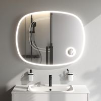 Зеркало AM.PM Func 100 с подсветкой с увеличением с ИК-сенсорным выключателем арт-M8FMOX1003SA — фото 2, Зеркала в ванную комнату