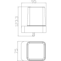 Дозатор для жидкого мыла Rav Slezak Nil Хром арт-NLA0304 — фото 2, Дозаторы