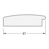 Зеркало Evoform Exclusive 106х76 с фацетом в багетной раме - Травленое золото 87 мм арт-BY 1201 — фото 5, Зеркала в ванную комнату