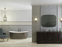 Керамический декор Керлайф Luce Damasco Plata 31,5х63 см арт-919559 — фото 2, Керамическая плитка