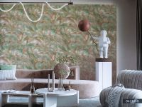 Обои Bernardo Bartalucci Brigida Флизелин (1,06*10,05) Зеленый, Абстракция арт-84267-6 — фото 2, Обои для стен