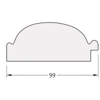 Зеркало Evoform Octagon 63х63 в багетной раме - Византия бронза 99 мм арт-BY 7374 — фото 4, Зеркала в ванную комнату