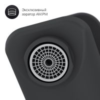 Смеситель для раковины AM.PM X-Joy Черный матовый арт-F85A02122 — фото 7, Смесители для раковины