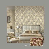 Обои Decori-Decori Mirabilia Винил на флизелине (1,06*10,05) Бежевый, Штукатурка арт-83443 — фото 3, Обои для стен