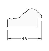 Зеркало Evoform Definite 132х72 в багетной раме - Бусы золотые 46 мм арт-BY 1097 — фото 5, Зеркала в ванную комнату