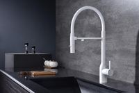 Смеситель для кухни Paulmark Magneto One Белый матовый арт-Ma213188-WH — фото 2, Смесители для кухни