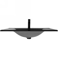 Тумба с раковиной Bond Wave 80 подвесная Графит матовый арт-T01807-S05B — фото 13, Тумбы с раковиной