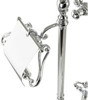 Напольная стойка Migliore Elisabetta Хром арт-17045 — фото 4, Стойки - набор держателей