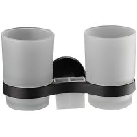 Товар: Стакан для зубных щеток Haiba двойной Черный арт-HB8708 - фото 1 Стакан для зубных щеток Haiba двойной Черный арт-HB8708 — фото 1, Стаканы для зубных щеток