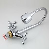 Смеситель для кухни Frap H19 Хром арт-F4319 — фото 4, Смесители для кухни