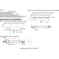 Трековый светильник Crystal Lux Черный арт-CLT 0.31 010 6W BL M4000K — фото 2, Трековые светильники