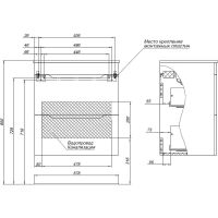 Товар: Тумба под раковину Aquanet Практика 60 подвесная Маренго арт-330458 - фото 14 Тумба под раковину Aquanet Практика 60 подвесная Маренго арт-330458 — фото 14, Тумбы под раковину