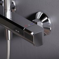 Душевая система AM.PM Func с термостатом Хром арт-F078F400 — фото 10, Душевые стойки