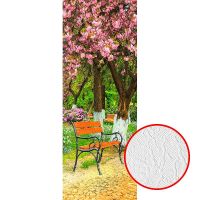 Фотообои Divino L-036 Фактура фреска Винил на флизелине (1*2,7) Разноцветный, Деревья арт-L-036 (фреска) — фото 1, Обои для стен