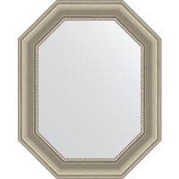 Зеркало Evoform Octagon 61x76 в багетной раме - Хамелеон 88 мм арт-BY 7174 — фото 1, Зеркала в ванную комнату