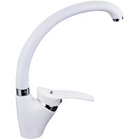 Смеситель для кухни Frap Белый арт-F4101-12 — фото 1, Смесители для кухни